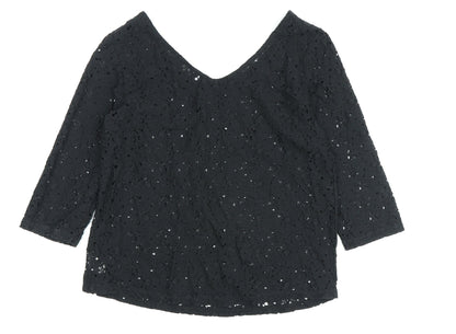 Womens UK Size 14 NEXT Black  Blouse