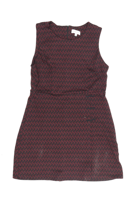 Apricot Women's Chevron Short Shift Dress 14