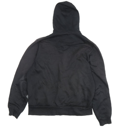Mens UK Size M Urban Spirit Black Bomber Jacket