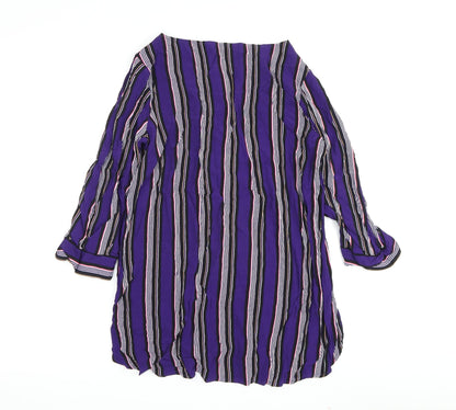Womens UK Size 14 NEXT Purple  Blouse