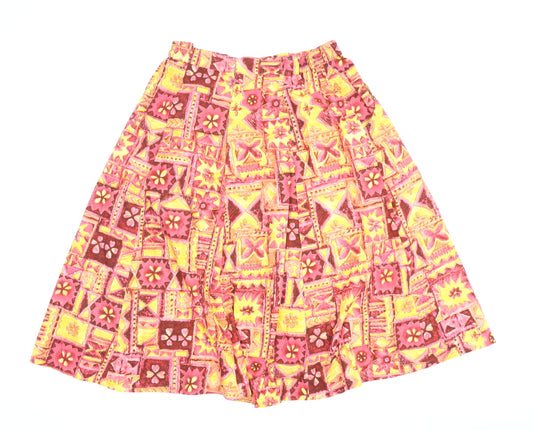 Travelling Light Women's Multicoloured Medium Skirt