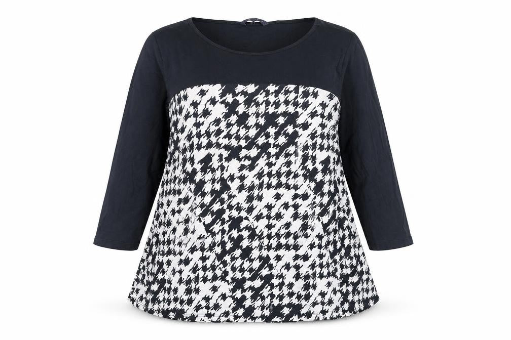 Womens UK Size 18 Marks and Spencer Black Tunic Blouse