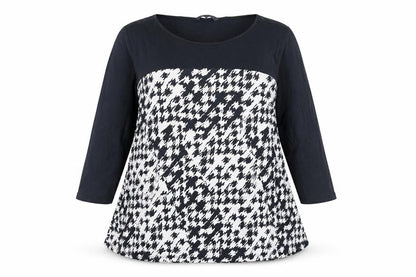 Womens UK Size 18 Marks and Spencer Black Tunic Blouse