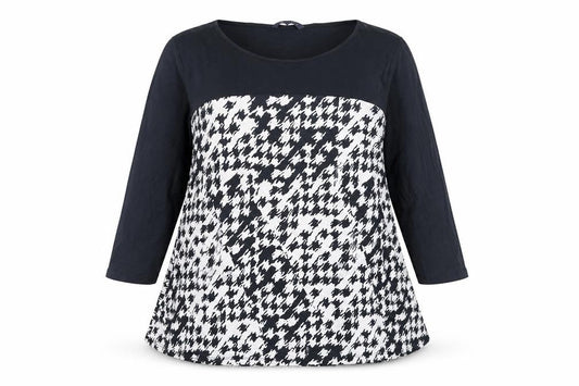 Womens UK Size 18 Marks and Spencer Black Tunic Blouse
