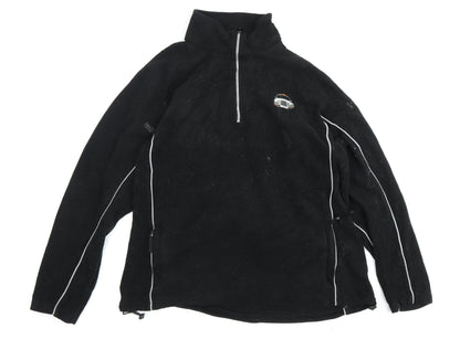 Mens UK Size 2XL LTI Black Windbreaker Coat