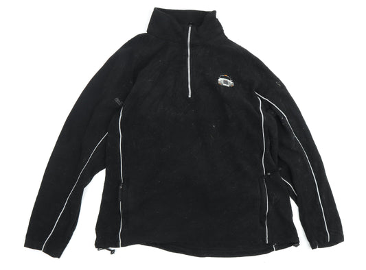 Mens UK Size 2XL LTI Black Windbreaker Coat
