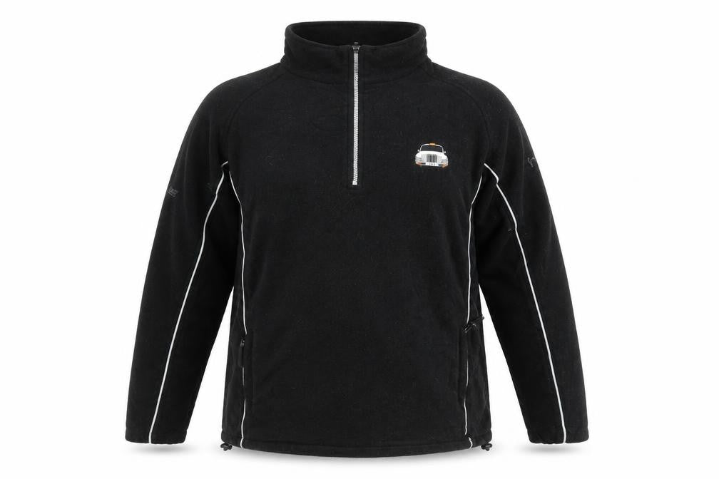 Mens UK Size 2XL LTI Black Windbreaker Coat