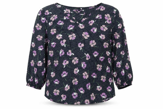Womens UK Size 10 Maine New England Multicoloured  Blouse