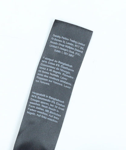 Dorothy Perkins Women's Brown Animal Print Dress Size 10