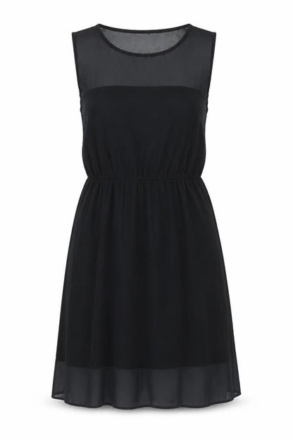 H&M Women's Black S Sleeveless Sheath Dress
