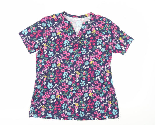 ISLE Women's Multicoloured Floral T-Shirt M