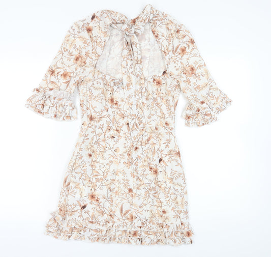 In The Style Women's Floral Shift Dress, Size 8