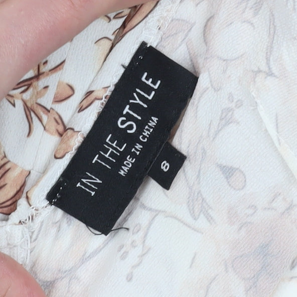 In The Style Women's Floral Shift Dress, Size 8