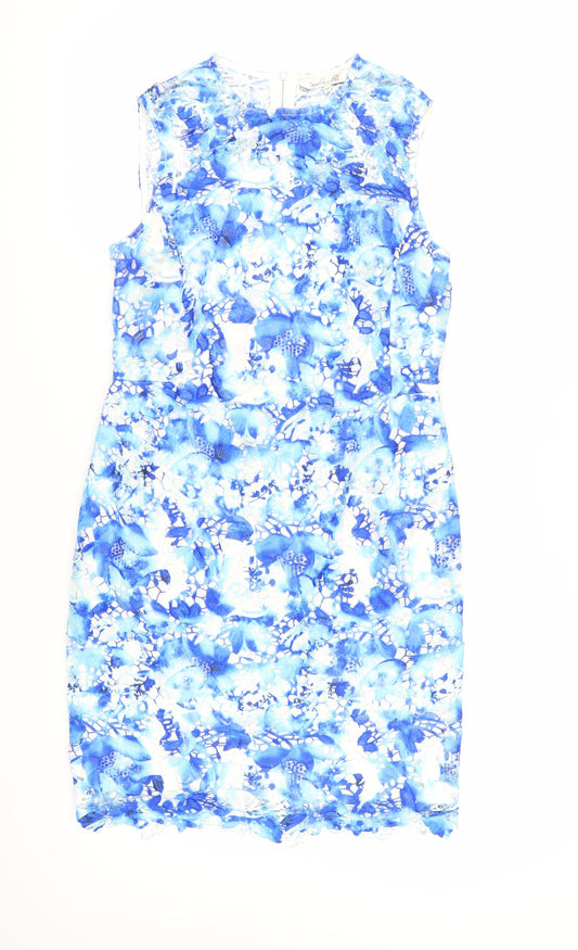 Damsel in a Dress Women's Blue Sheath, Size 12