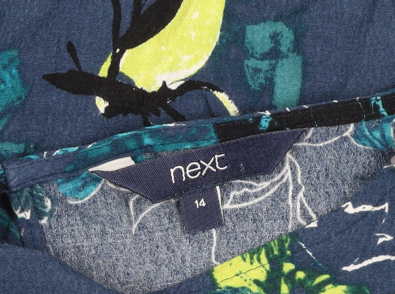 Womens UK Size 14 NEXT Blue  Blouse