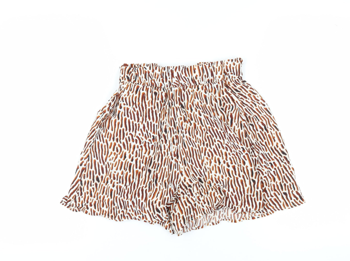 Weekday Women's Multicoloured Paperbag Shorts Size 6