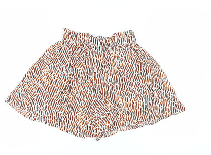 Weekday Women's Multicoloured Paperbag Shorts Size 6