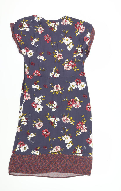 Laura Ashley Women's Multicoloured Knee Length Shift Dress