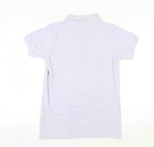 Voi Jeans Men's White Polo Shirt, Size S, Casual Style