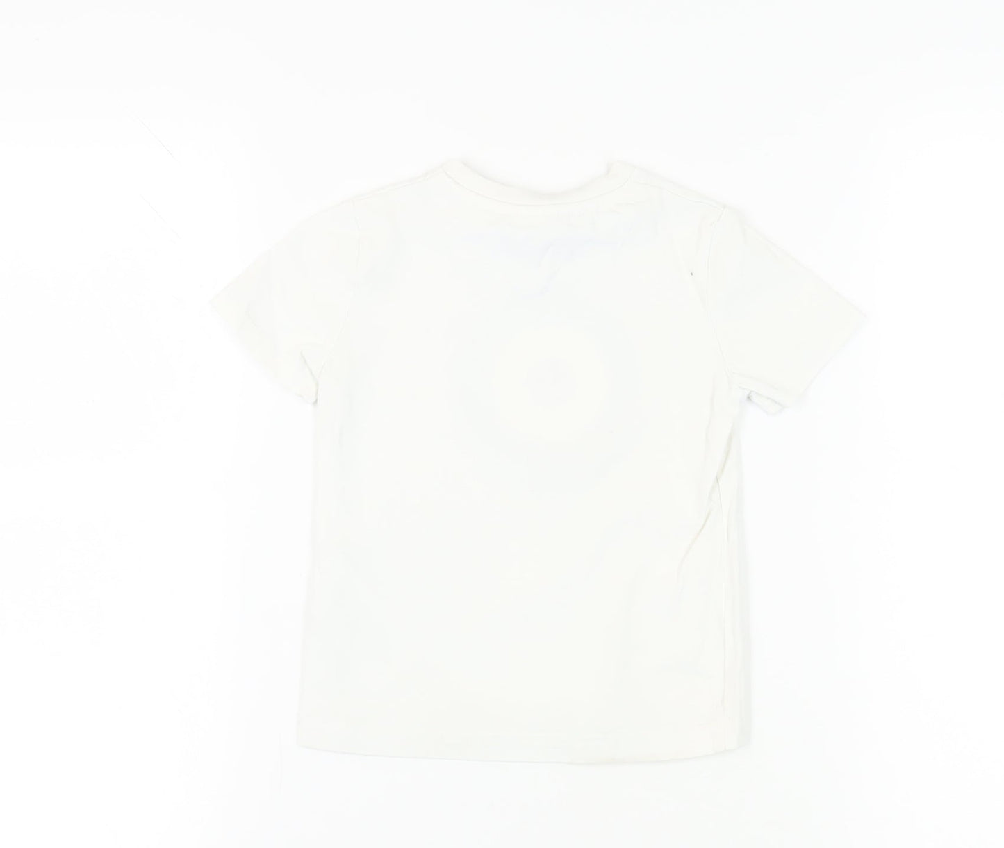 Ben Sherman Boys White Graphic T-Shirt 3-4 Years