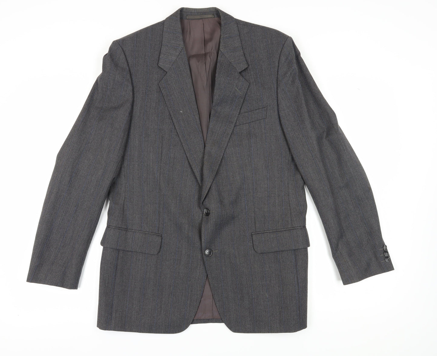 Mens UK Size 42 Bäumler Regular Grey Suit Jacket