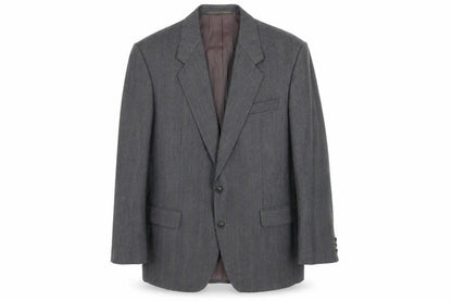 Mens UK Size 42 Bäumler Regular Grey Suit Jacket