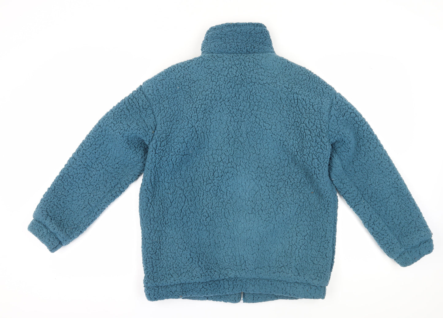 Jacqueline de Yong Women's Blue Fleece Jacket, Size S