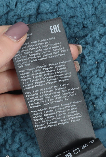 Jacqueline de Yong Women's Blue Fleece Jacket, Size S