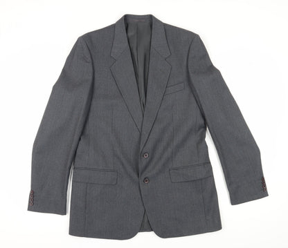 Mens UK Size 40 Centaur Regular Grey Suit Jacket