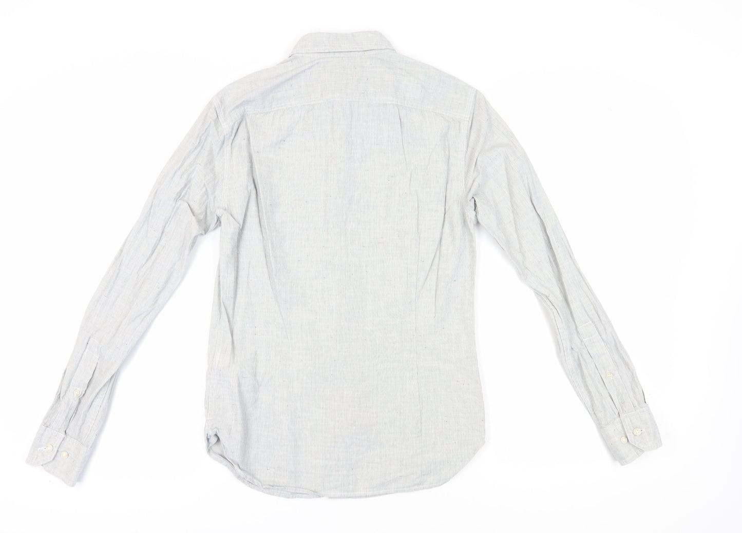 Banana Republic Men's Ivory Striped XS Casual Shirt