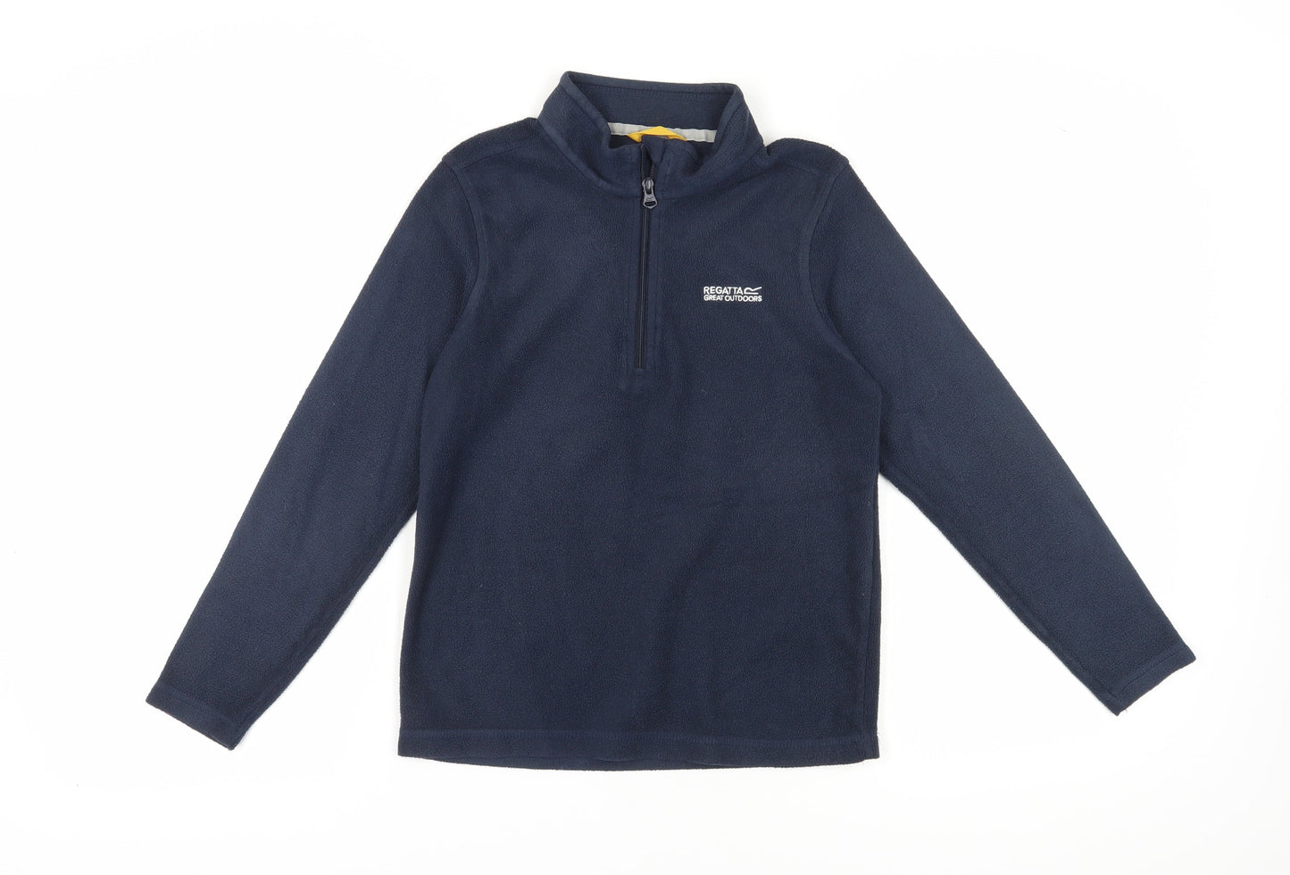 Regatta Boys Blue 1/4 Zip Fleece Sweatshirt, Age 11-12