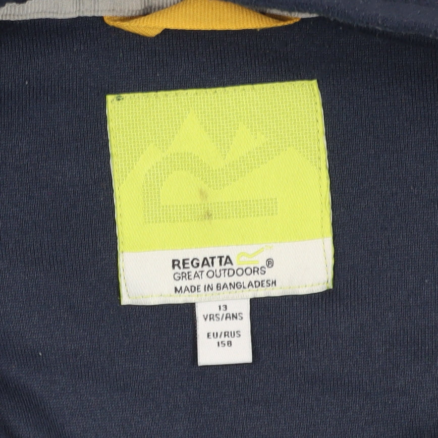 Regatta Boys Blue 1/4 Zip Fleece Sweatshirt, Age 11-12