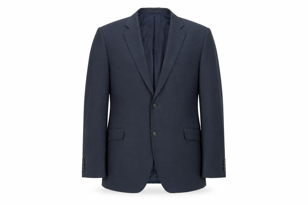 Mens UK Size 50 Dehavilland Regular Blue Suit Jacket