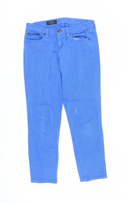 Womens UK Size 29 J.CREW  Ankle Blue Jeans