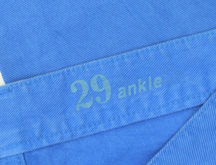 Womens UK Size 29 J.CREW  Ankle Blue Jeans