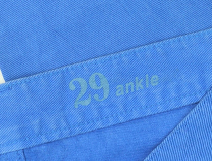 Womens UK Size 29 J.CREW  Ankle Blue Jeans