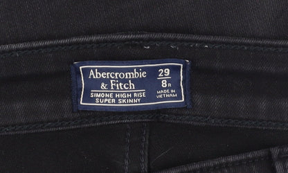 Abercrombie & Fitch Women's Black Skinny Jeans Size 8