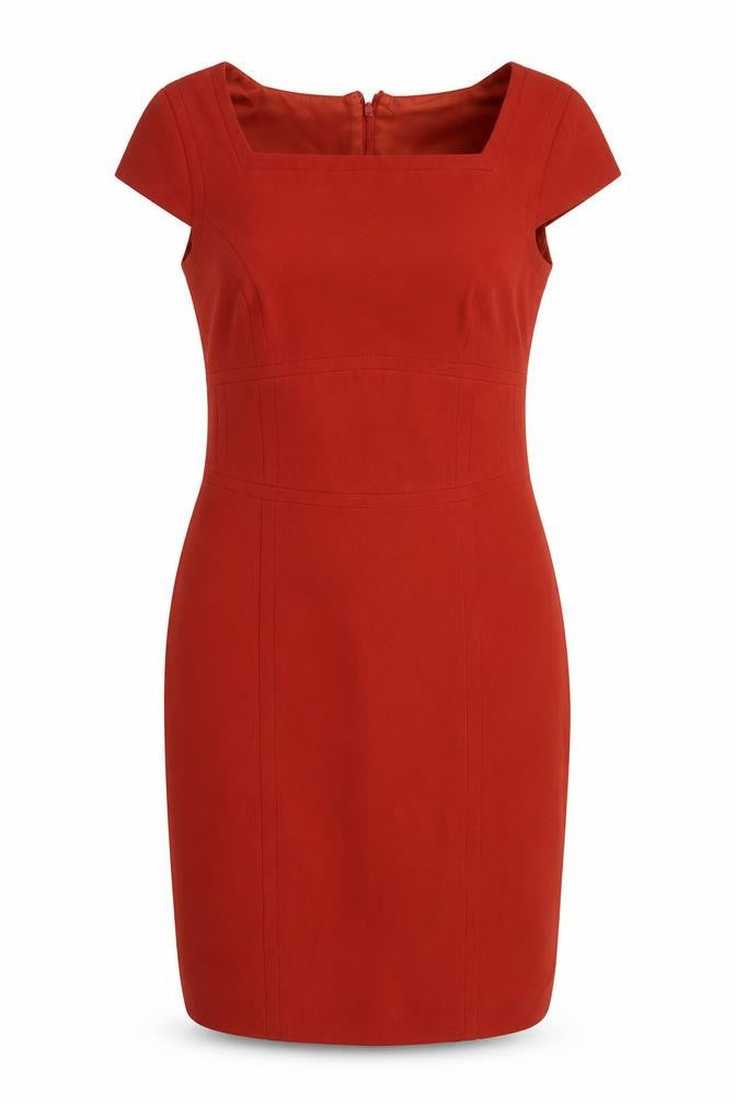 Marks and Spencer Women's Red Sheath Dress Size 10