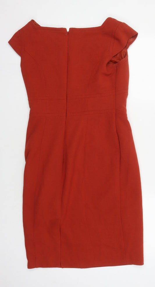 Marks and Spencer Women's Red Sheath Dress Size 10
