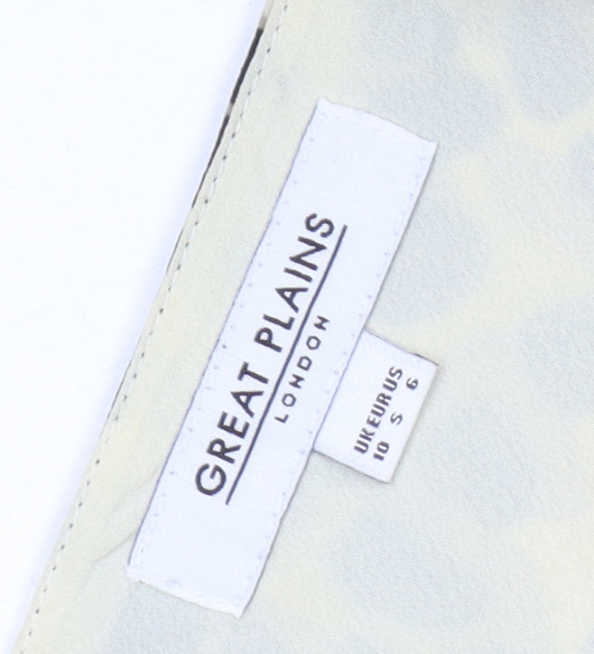 Great Plains Women's Beige A-Line Skirt Size 10