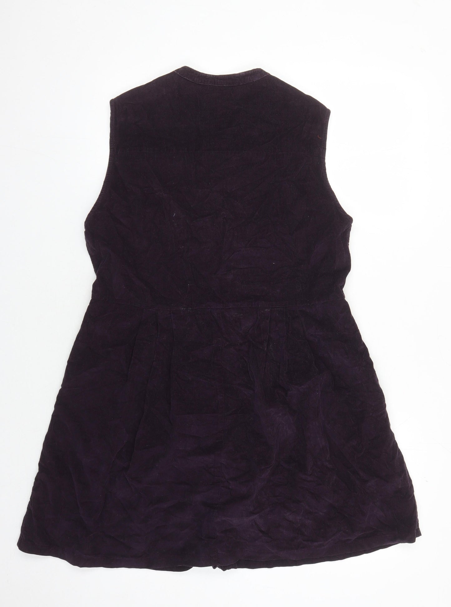 Bridgewater Women's Purple Corduroy Jumper Dress Size 10