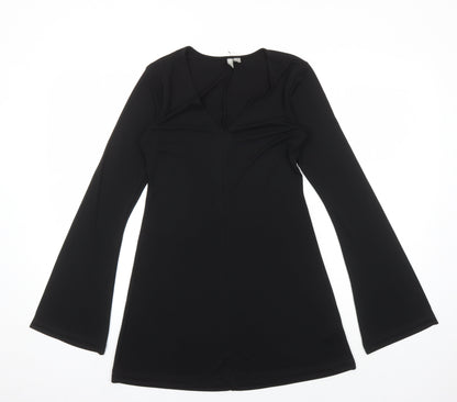 ASOS Women's Black Shift Dress Size 8