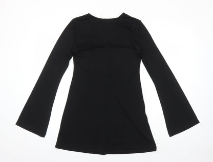 ASOS Women's Black Shift Dress Size 8