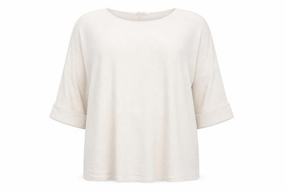 Womens UK Size 18 Apricot Beige Pullover Jumper