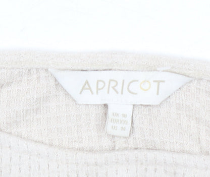 Apricot Women's Beige Pullover Jumper, Size 18