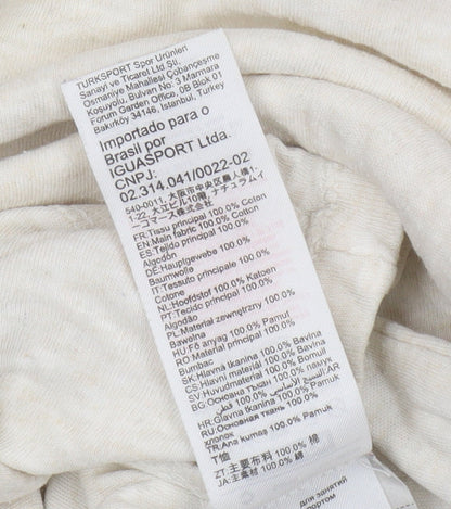 Decathlon Women Beige Basic Jersey Top XL