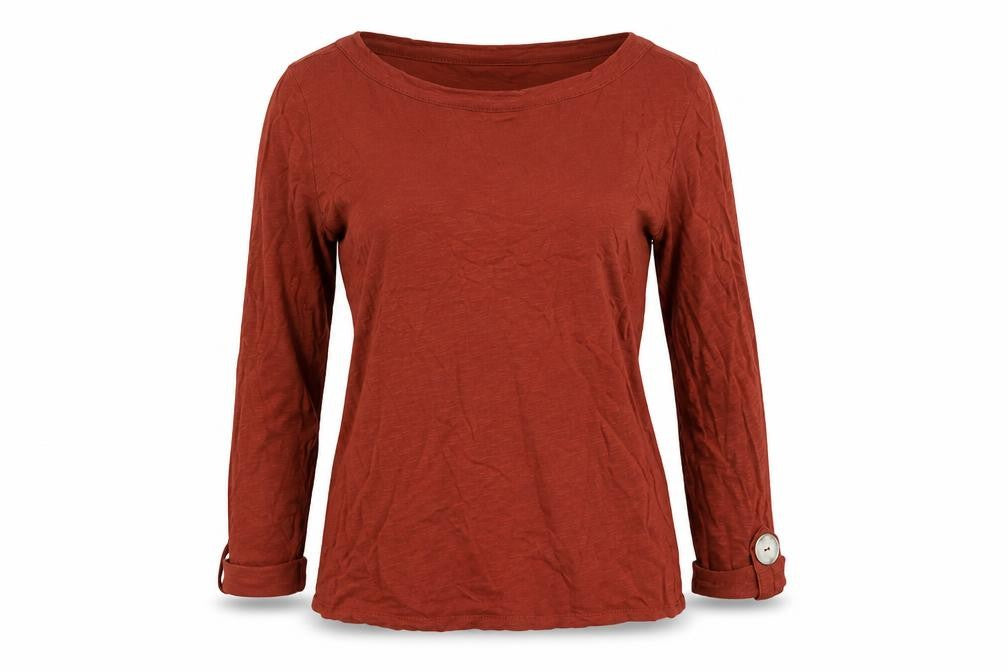 Womens UK Size 8 Dorothy Perkins Red Basic T-Shirt
