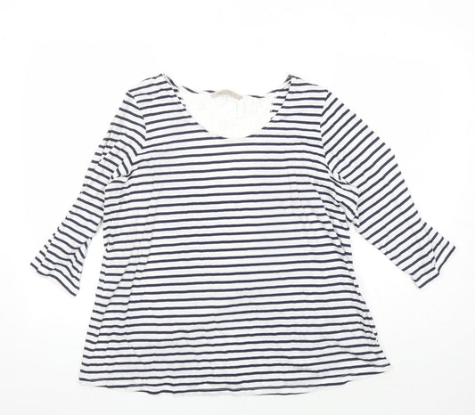 Womens UK Size 18 Marks and Spencer Multicoloured Basic T-Shirt
