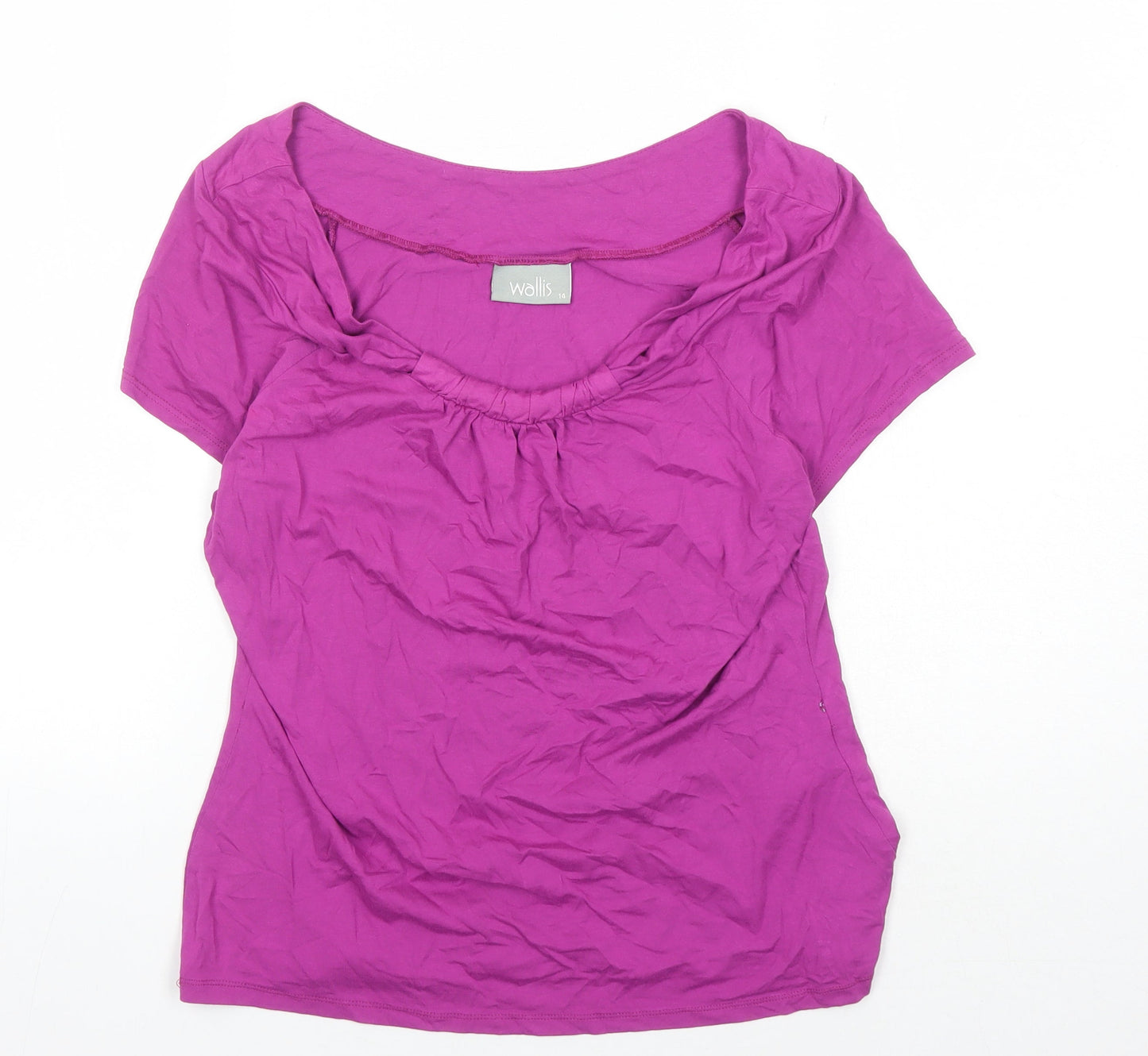 Womens UK Size 14 Wallis Purple  T-Shirt