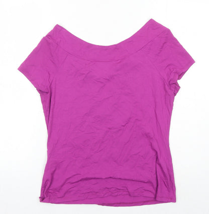 Womens UK Size 14 Wallis Purple  T-Shirt